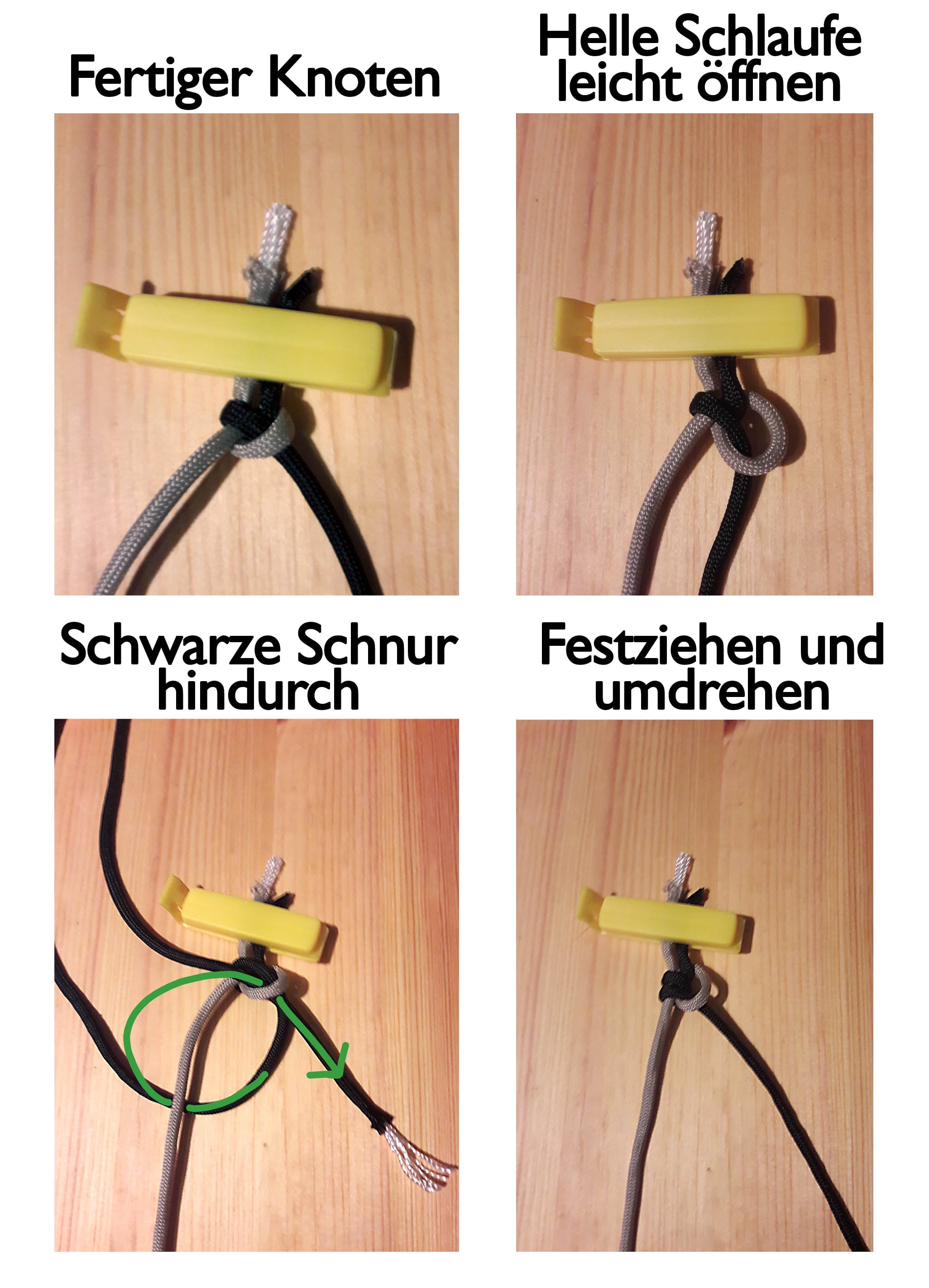Snake Knot Armband nächste Schritte